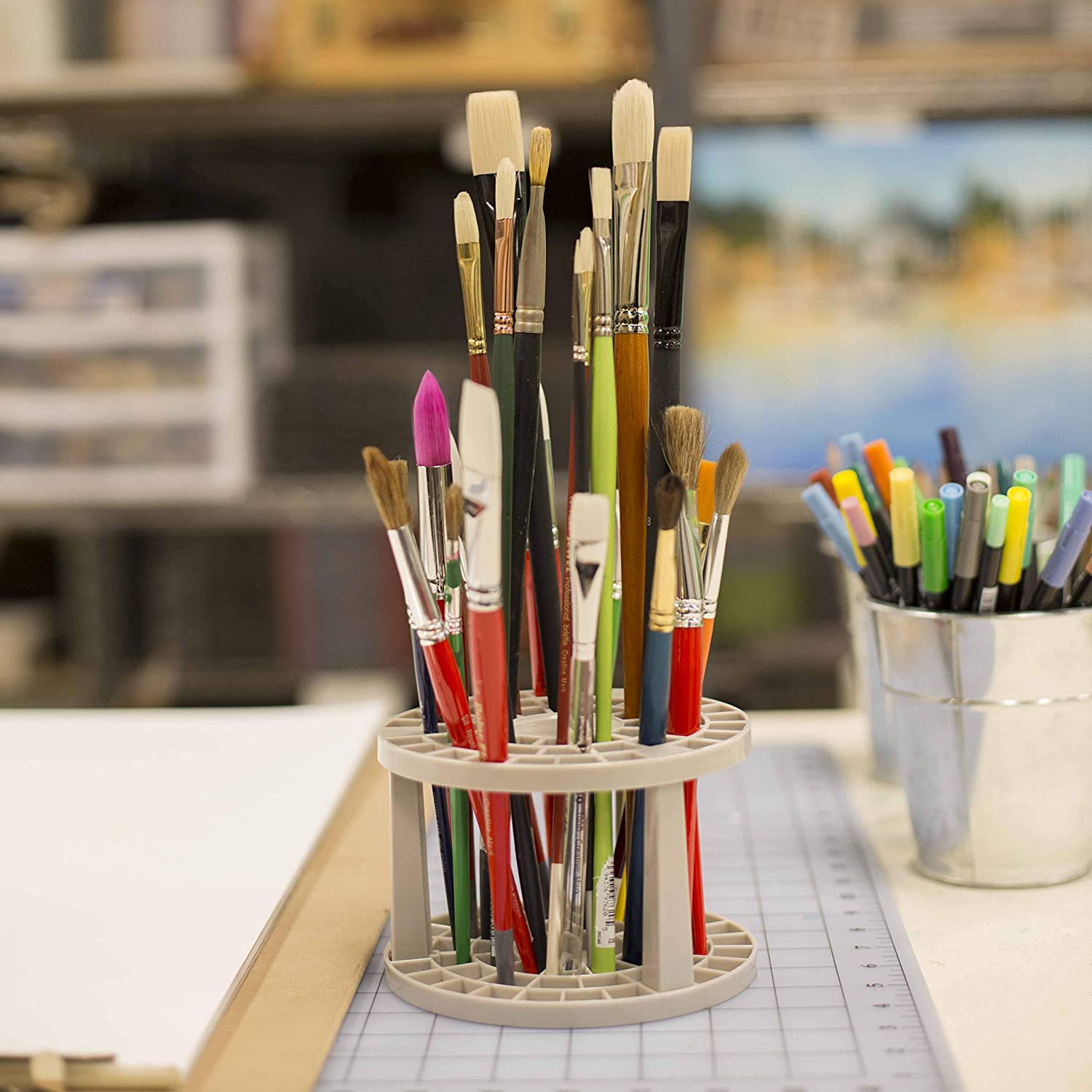 Artist Paint Brush Holder - Paint By Numbers